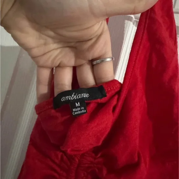 Red Halter Top - Picture 3 of 3